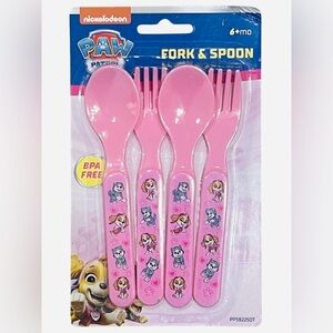 Paw Patrol Fork and Spoon Set